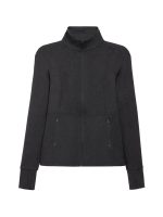 Zip Long Sleeve Run Top - Charcoal Heather - Image 7