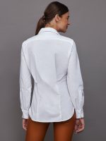 Twisted Tunic Shirt - White - Image 4