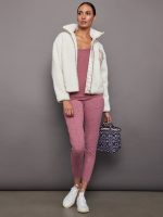 Long Sleeve Off Shoulder Tee - Hawthorn Rose - Image 3