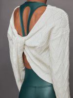 Twist Pullover - Winter White - Image 3