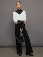 Mock Neck Long Sleeve in Melt - Black - Image 5