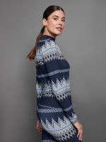 Long Sleeve Printed Base Layer - Printed Fairisle - Image 3