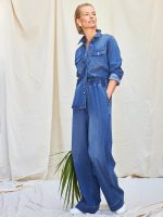 Chambray Denim Shirt - Medium Wash - Image 3