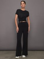 Cap Sleeve Top - Black - Image 6