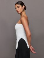 Asymmetrical Sweater Top - Ivory - Image 5