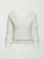 Reversible Boucle Sweater - Off White - Image 14