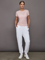 Short Sleeve Ruched Tee - Lotus - Image 8