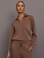Ultra Soft Logo Sweatshirt - Toffee