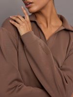 Ultra Soft Logo Sweatshirt - Toffee - Image 5