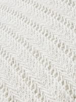 Open Knit Sweater - White - Image 7