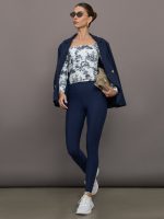 Toile Long Sleeve Top - Navy Toile - Image 3
