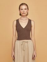 Sleeveless Wrap Top - Bruno - Image 4