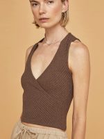 Sleeveless Wrap Top - Bruno