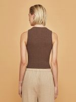 Sleeveless Wrap Top - Bruno - Image 5