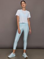 Boxy Crop Tee - White - Image 7