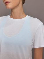 Boxy Crop Tee - White - Image 6