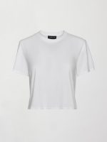Boxy Crop Tee - White - Image 8