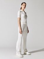 Sweater Polo - White/Tan - Image 4