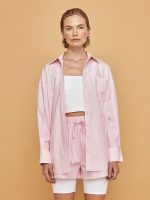 Boyfriend Button Up - Pink - Image 5