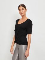 Boyfriend Tee - Black - Image 3
