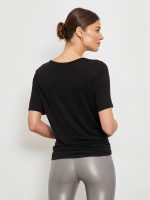 Boyfriend Tee - Black - Image 5