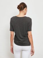 Boyfriend Tee - Charcoal - Image 5