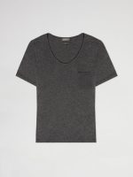 Boyfriend Tee - Charcoal - Image 7