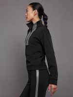 Rhinestone Pullover - Black w/ Silver Rhinestones - Image 3