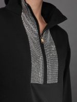 Rhinestone Pullover - Black w/ Silver Rhinestones - Image 5