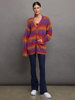 OMBRE CARDIGAN - OMBRE PINK/PURPLE/YELLOW - Image 4