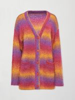 OMBRE CARDIGAN - OMBRE PINK/PURPLE/YELLOW - Image 8