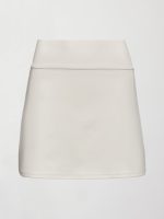 Tennis Skirt in Diamond Compression - Cloud Dancer - Image 7