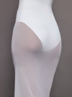 Mesh Column Skirt - White - Image 7