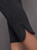 Jogger in Heather Melt - Charcoal Heather - Image 7