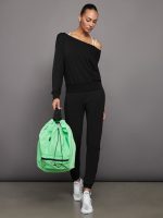 Slim Leg Sweatpant - Black - Image 6