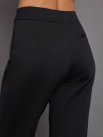 Lightweight Laser Cut Travel Pant - Black - Image 6