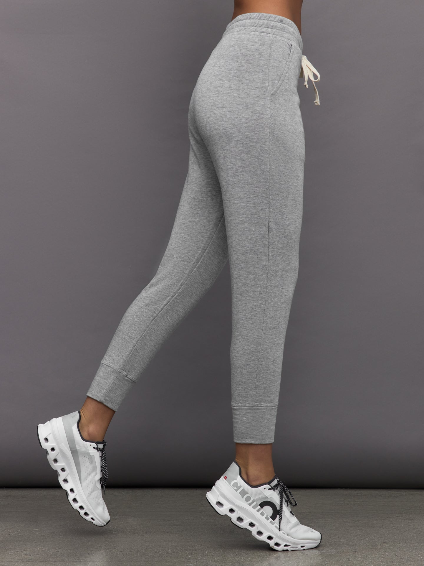 CARB-YD862-GREY-24FAL-Slim-Jogger-color-Heather-Grey_14336-Edit Slim Jogger - Heather Grey - Image 1