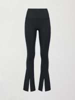 Split Front Legging in Melt - Black - Image 8
