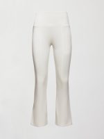 Kick Flare Pant in Scuba - White - Image 8