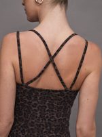 Strappy Dress in Melt - Leopard Print - Image 6