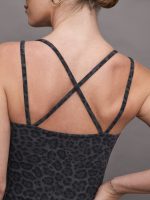 Strappy Dress in Melt - Charcoal Leopard - Image 6