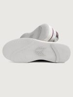 Uba Premium Leather & Mesh - White/ Metallic Silver Blush Pink - Image 6
