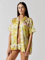 Troppo Silky Shirt - Golden - Image 3