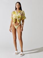 Troppo Silky Shirt - Golden - Image 6