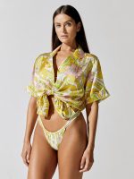 Troppo Silky Shirt - Golden