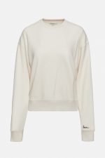 Classic Soleil Sport Crew Neck Sweatshirt - Gardenia - Image 11