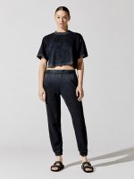 Tokyo Crop Tee - Vintage Black - Image 4