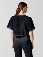 Tokyo Crop Tee - Vintage Black - Image 3