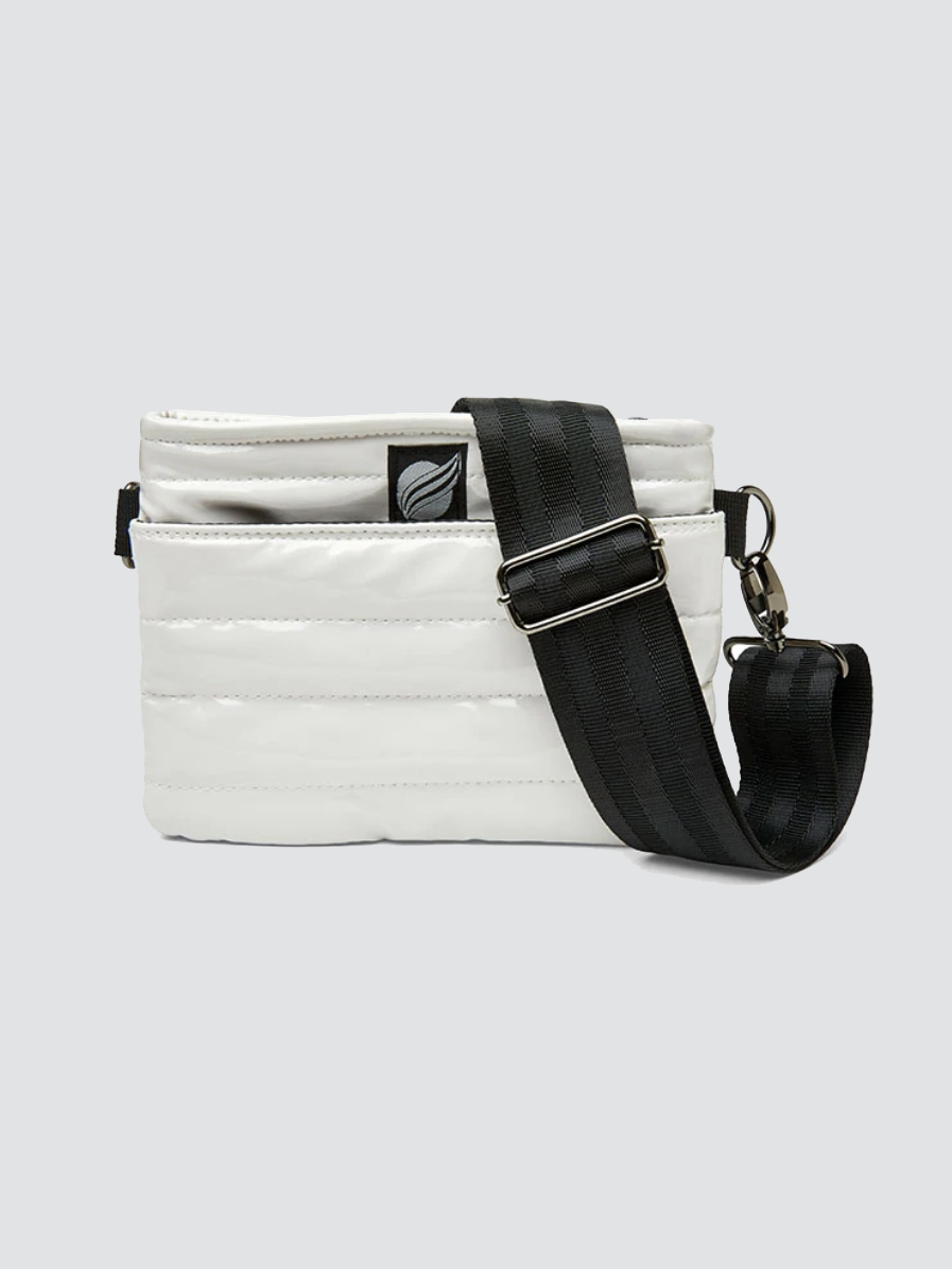 CaraaBumBagCrossbody-color-ivory-patent-02_25dc8fbf-9dfb-4776-99ab-94f6fa3b0087 Bum Bag / Crossbody - Ivory Patent - Image 1