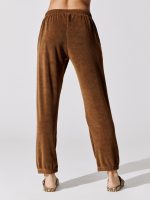 Terry Henley Sweatpant - Chocolate - Image 4